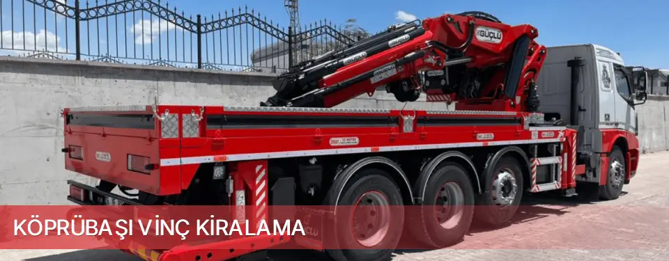 Köprübaşı İlçemi Vinç Kiralama